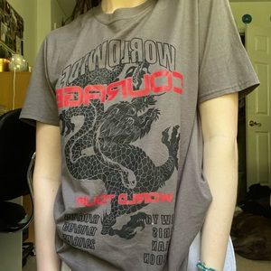 Dark grey pretty little thing tee